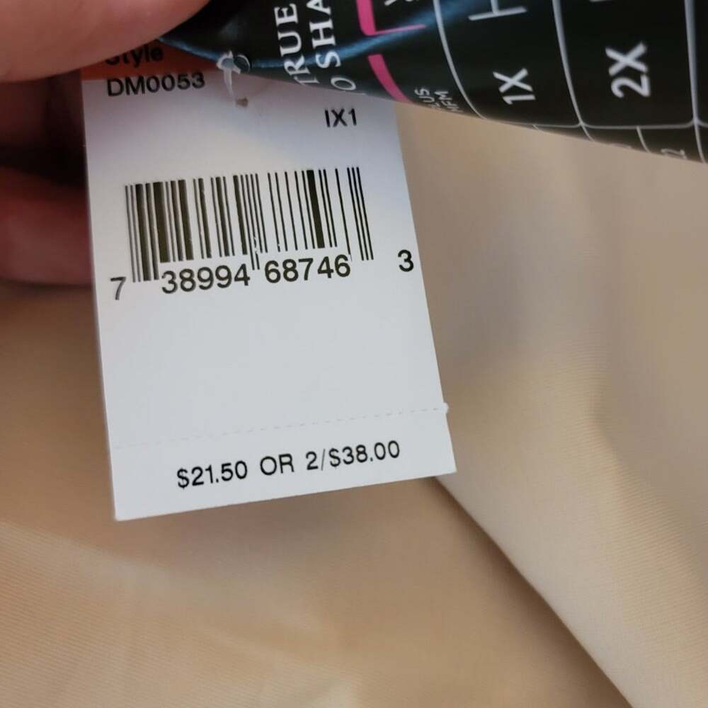 Maidenform Curvy Tame Your Tummy Tailored Thong Size 3XLarge - Picture 6 of 6